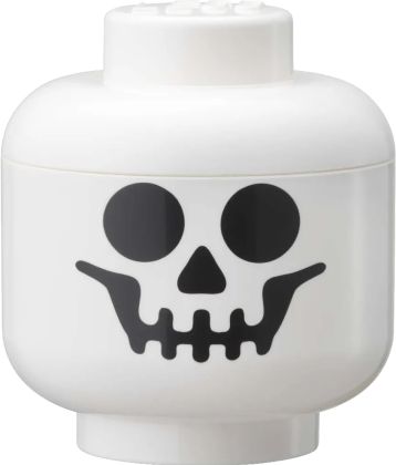 LEGO Rangements 40330803 Mini tête de rangement - Squelette