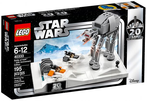 LEGO Star Wars 40333 Battle of Hoth - Édition 20ème anniversaire