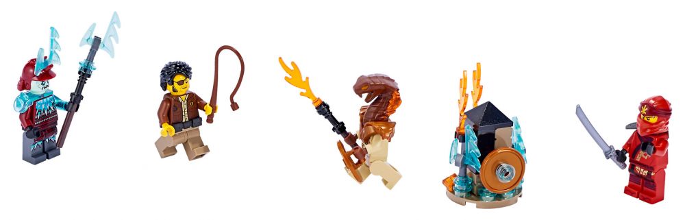 LEGO Objets divers 40342 pas cher, Pack de figurines – LEGO Ninjago 2019