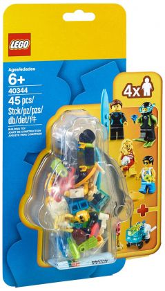 LEGO Objets divers 40344 Pack de figurines - La fête de l'été