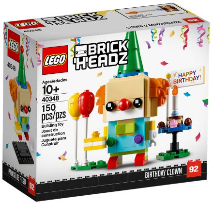 LEGO BrickHeadz 40348 Clown d'anniversaire