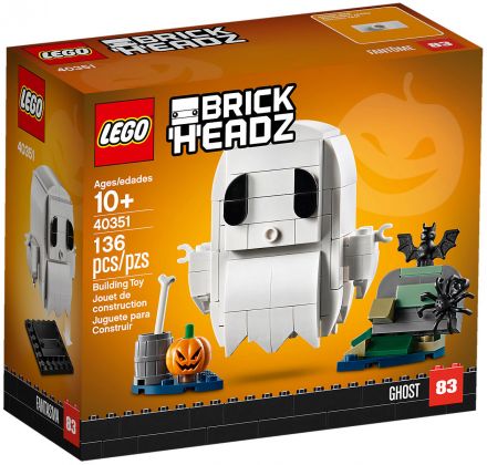 LEGO BrickHeadz 40351 Le fantôme d'Halloween
