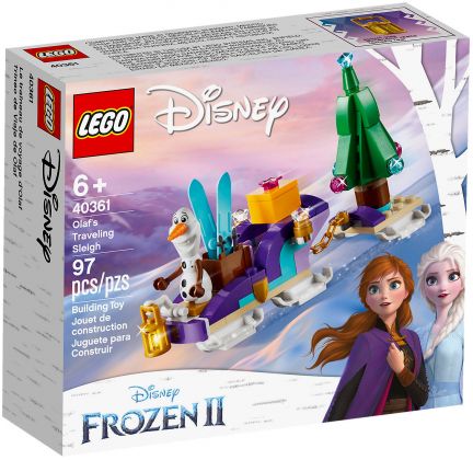 LEGO Disney 40361 Le traîneau d'Olaf