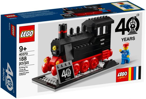 LEGO GWP (Sets promotionnels) 40370 LEGO Trains 40ème anniversaire