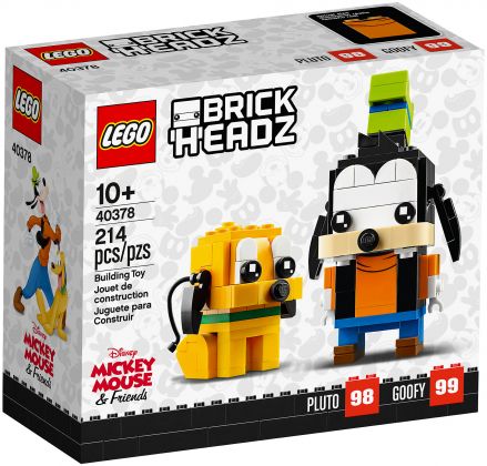 LEGO BrickHeadz 40378 Dingo et Pluto (Disney)