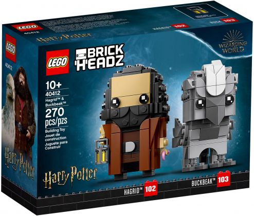 LEGO BrickHeadz 40412 Hagrid et Buck (Harry Potter)