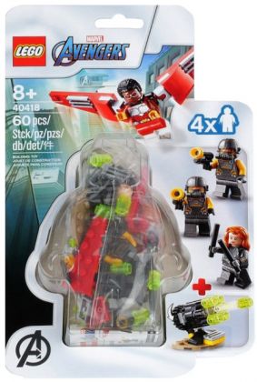 LEGO Marvel 40418 Le Faucon et Black Widow s'unissent