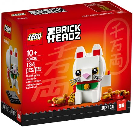 LEGO BrickHeadz 40436 Le chat porte-bonheur