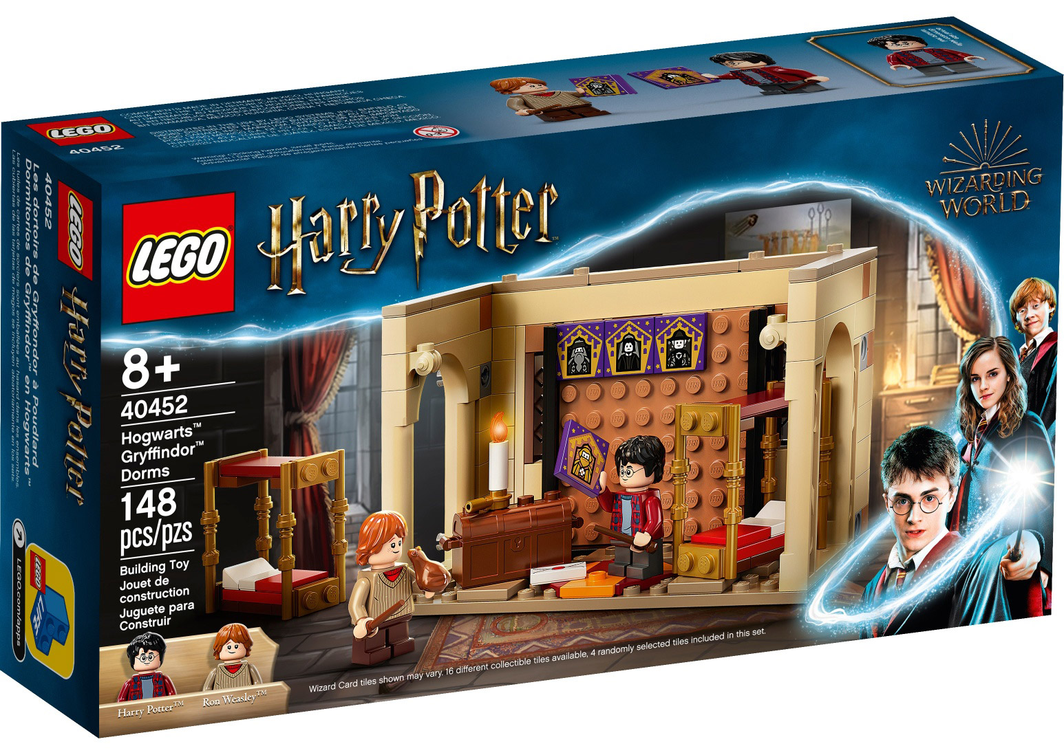 LEGO Harry Potter 40452 pas cher, Les dortoirs de Gryffondor à Poudlard