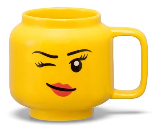 LEGO Objets divers 40460803 Tasse en céramique Fille au clin d’œil