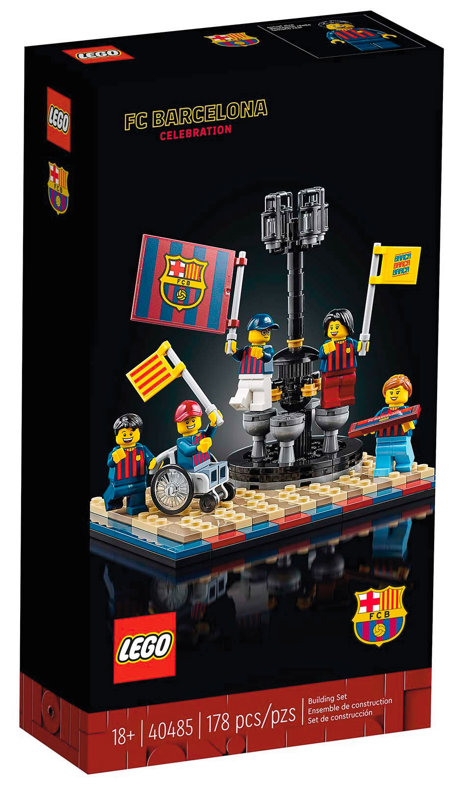 LEGO Creator 40485 pas cher, FC Barcelona Celebration