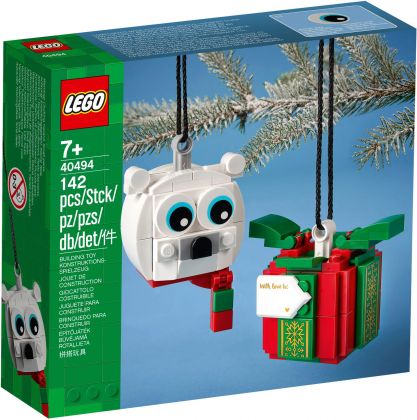 LEGO Saisonnier 40494 Ensemble Ours polaire et cadeau