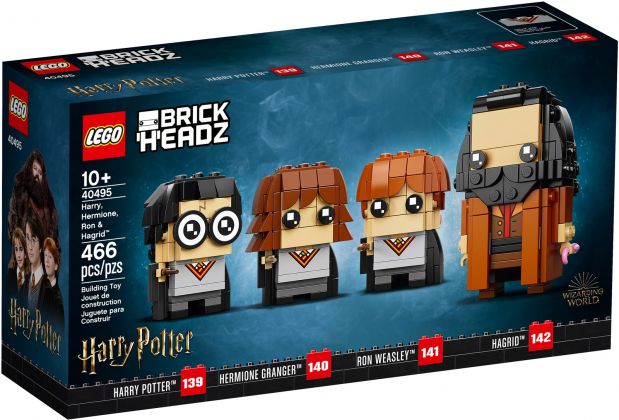 LEGO BrickHeadz 40495 Harry, Hermione, Ron et Hagrid
