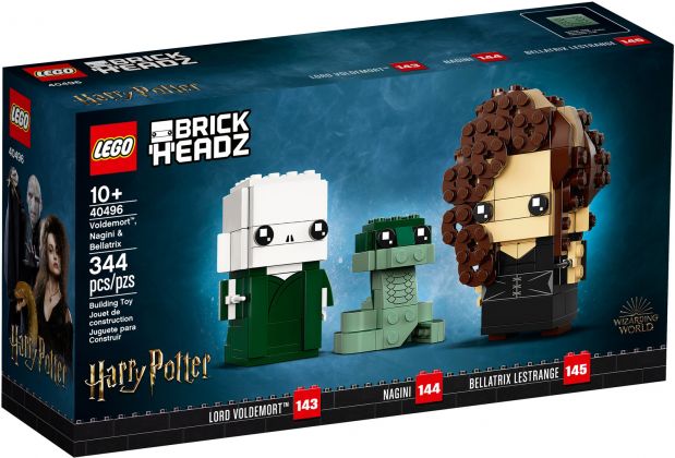 LEGO BrickHeadz 40496 Voldemort, Nagini et Bellatrix