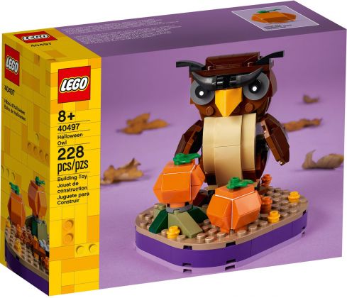 LEGO Saisonnier 40497 Le hibou d'Halloween