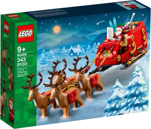 LEGO Saisonnier 40499 Le traîneau du Père Noël