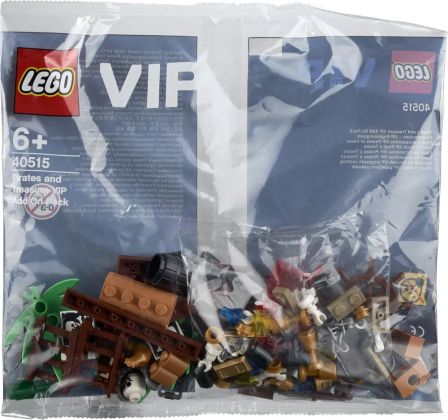 LEGO Objets divers 40515 Pack d’accessoires VIP Pirates et trésor