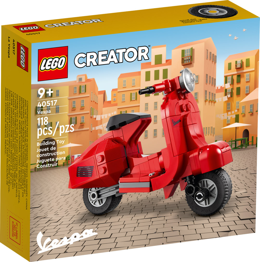 - LEGO Creator 40517 Vespa - Prix LEGO : 9,99€