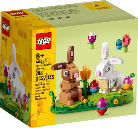 LEGO Saisonnier 40523 Décor des lapins de Pâques