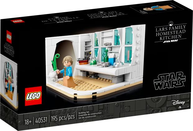 LEGO Star Wars 40531 La cuisine de la ferme de la famille Lars