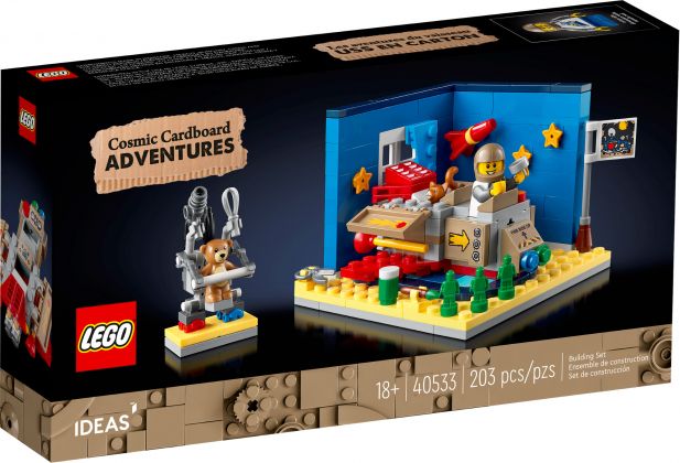 LEGO Ideas 40533 Aventures à bord du vaisseau USS en carton