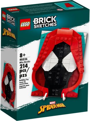 LEGO Brick Sketches 40536 Miles Morales
