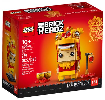 LEGO BrickHeadz 40540 L'as de la danse du lion