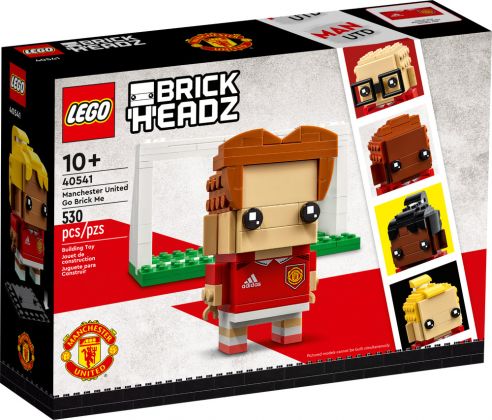 LEGO BrickHeadz 40541 La Fabrick à Selfie Manchester United