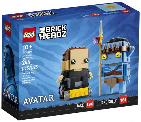 LEGO BrickHeadz 40554 Jake Sully et son Avatar