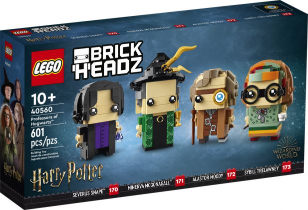LEGO BrickHeadz 40560 Les professeurs de Poudlard