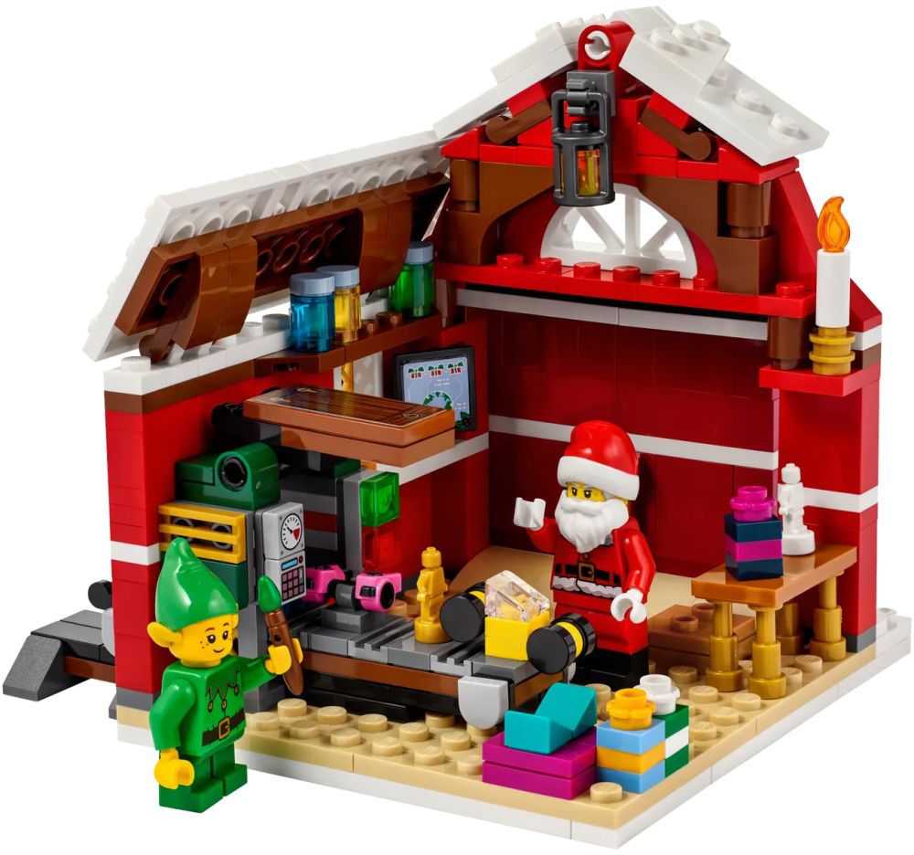 LEGO Saisonnier 40565 pas cher, L'atelier du Père Noël