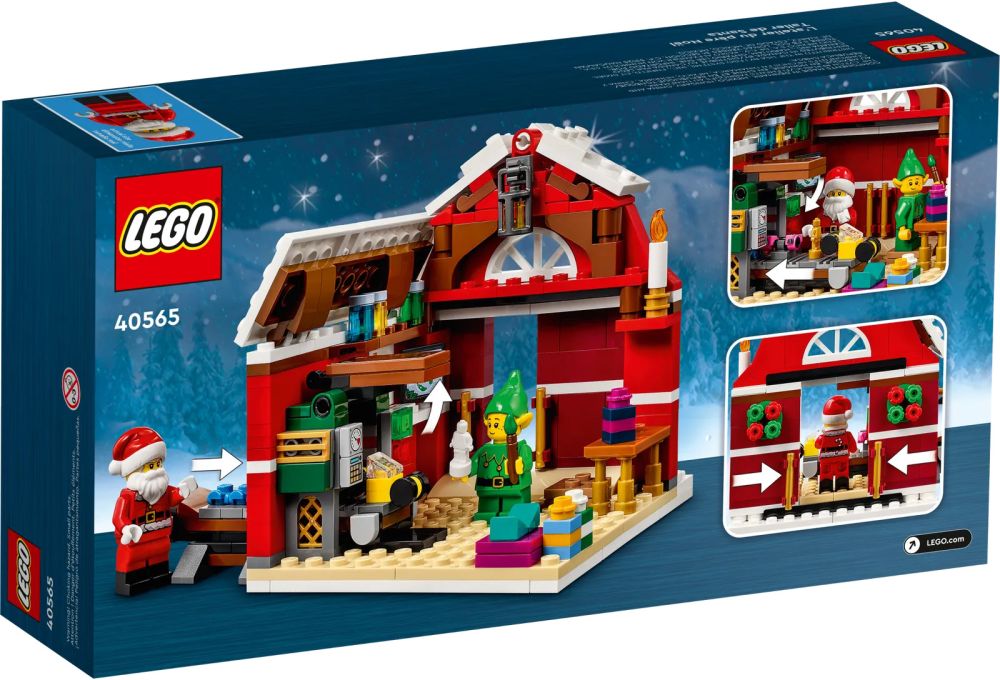 LEGO Saisonnier 40565 pas cher, L'atelier du Père Noël