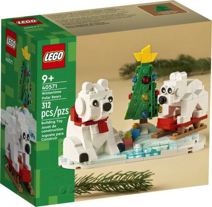 LEGO Saisonnier 40571 Les ours blancs en hiver