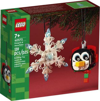 LEGO Saisonnier 40572 Le pingouin et le flocon de neige