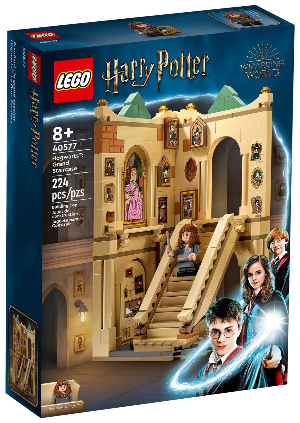 LEGO Harry Potter 40577 pas cher, Poudlard : le grand escalier