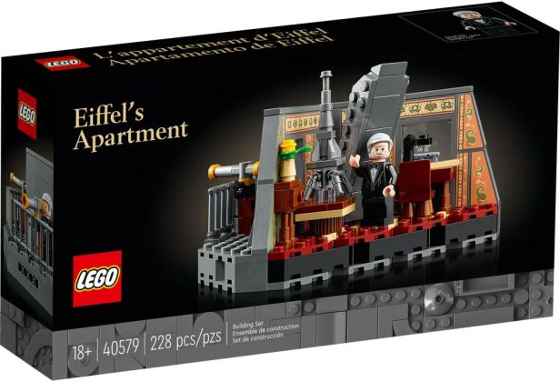 LEGO Icons 40579 Appartement Gustave Eiffel