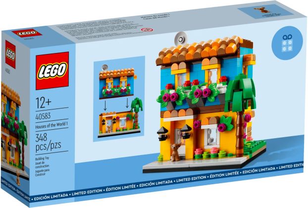 LEGO Objets divers 40583 Les maisons du monde 1