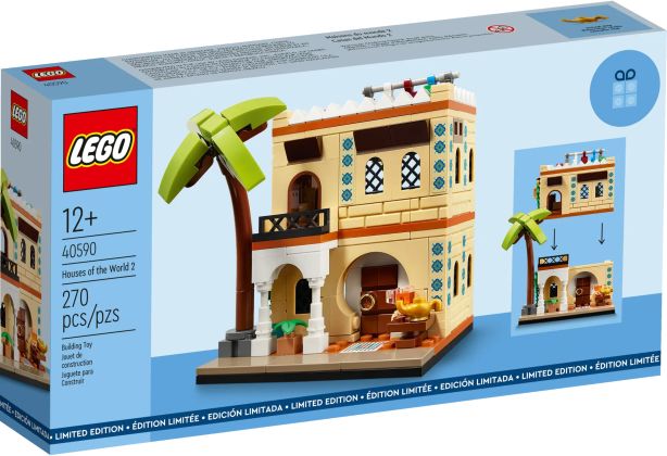 LEGO Objets divers 40590 Les maisons du monde 2