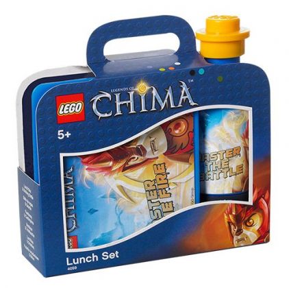 LEGO Objets divers 40591720 Boite à repas Lego Legends of Chima - Bleu