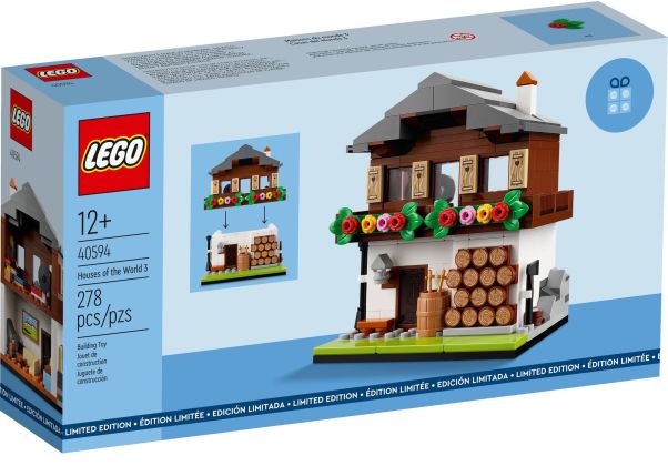 LEGO Objets divers 40594 Les maisons du monde 3