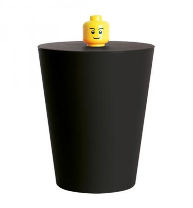 LEGO Rangement 40601733 Corbeille LEGO Noire