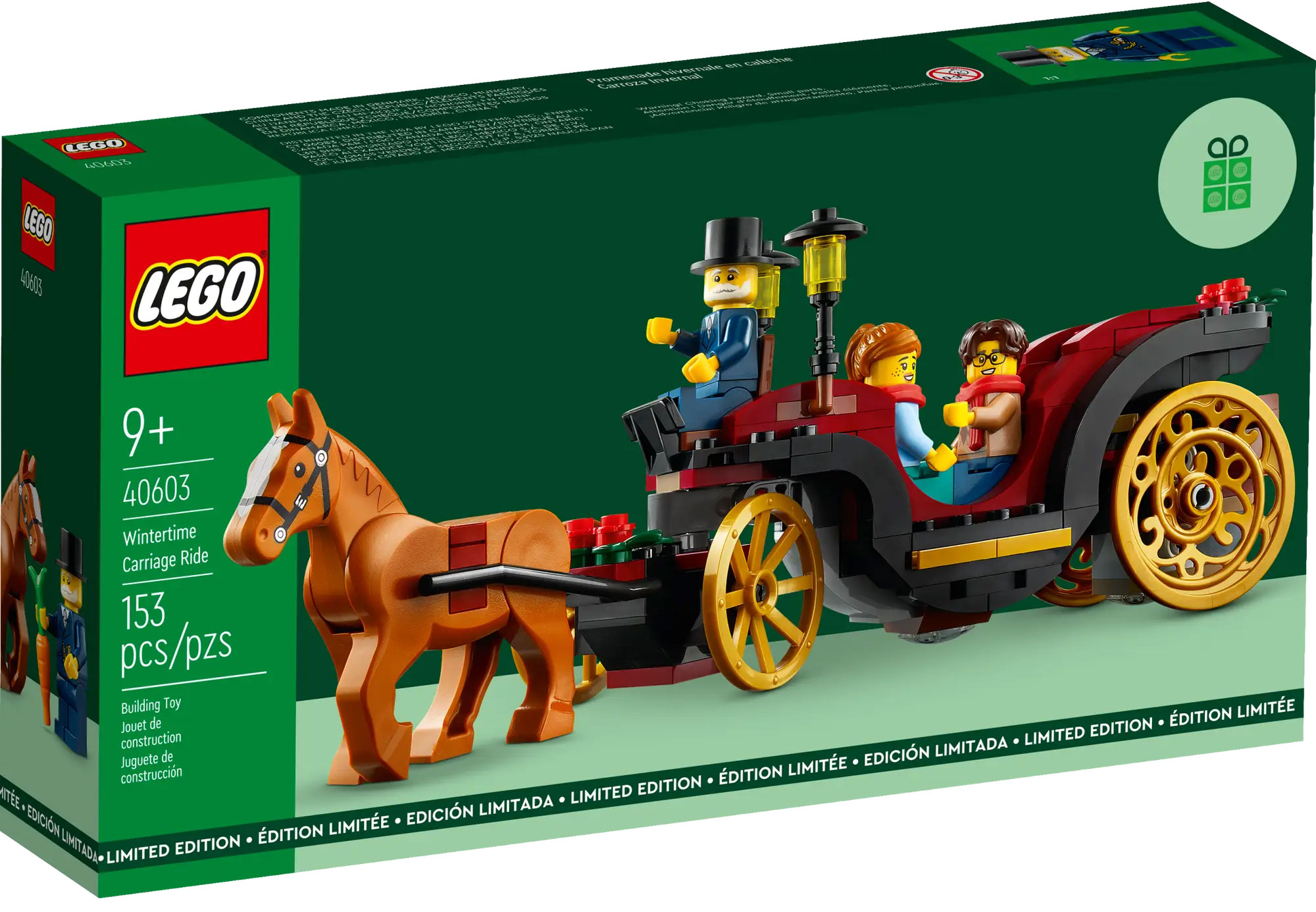 LEGO Saisonnier 40642 pas cher, Les décorations pain d'épices