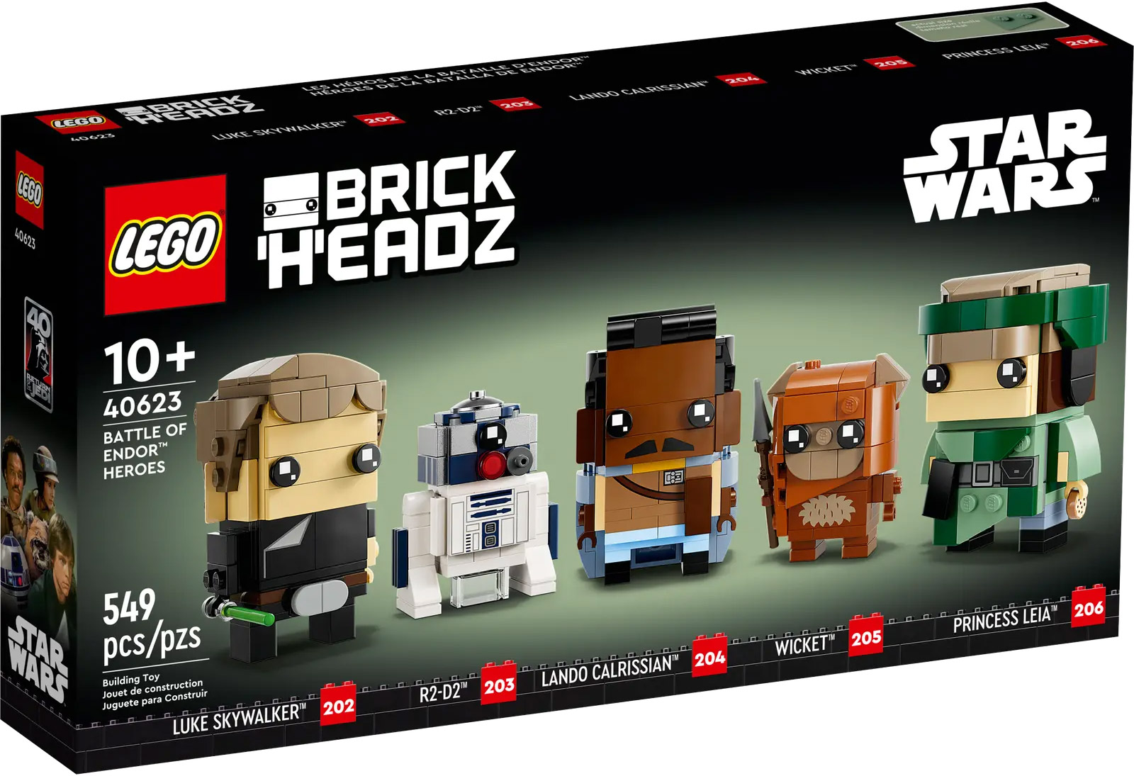 lego-brickheadz-40623-pas-cher-star-wars-les-h-ros-de-la-bataille-d-endor