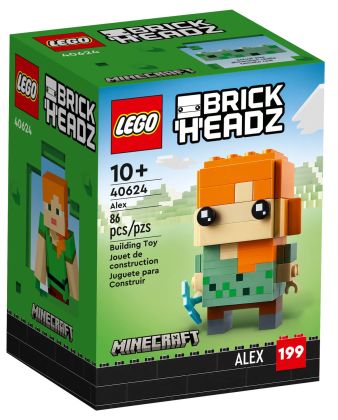 LEGO BrickHeadz 40624 Alex (Minecraft)