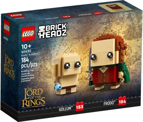 LEGO BrickHeadz 40630 Frodon et Gollum (Seigneur des Anneaux)