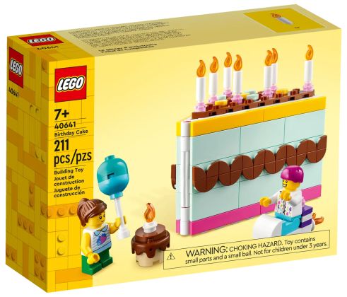 LEGO Objets divers 40641 Le gâteau d’anniversaire