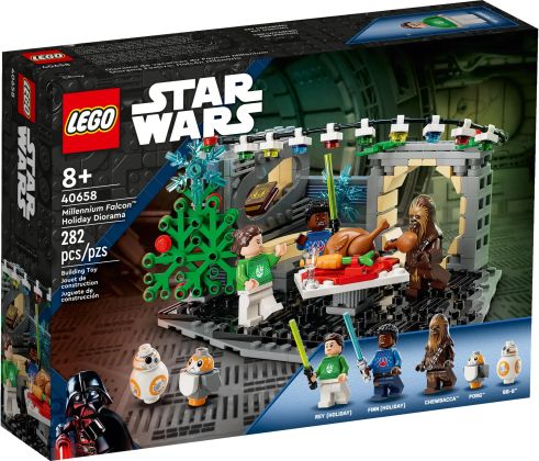 LEGO Star Wars 40658 Diorama des fêtes du Faucon Millennium