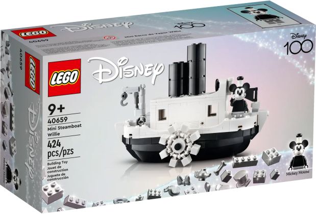 LEGO Disney 40659 Steamboat Willie miniature