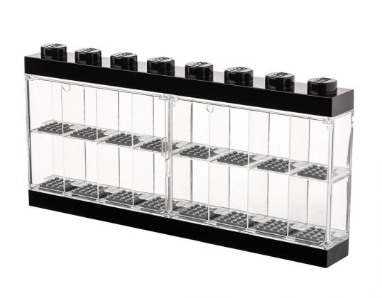 LEGO Rangements 40660003 Vitrine pour 16 figurines Noir et transparent