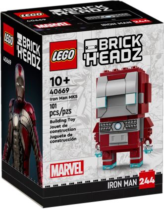 LEGO BrickHeadz 40669 Figurine d'Iron Man MK5